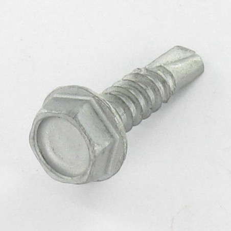 1 x Selbstbohrende Schrauben Sechskantkopf 4,8 x 19 Blechgewinde Rohstahl GEOMET 500 A