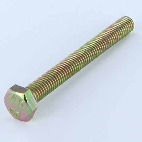 1 x Metallschrauben Sechskantkopf M10x100 Klasse 8.8 Dichromat