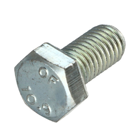 1 x Metallschrauben Sechskantkopf M10x25 Klasse 10.9 Verzinkt