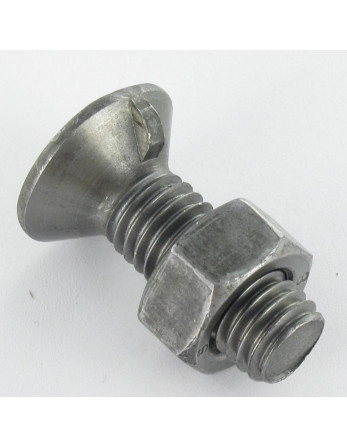 1 x Pflugschraube Senkkopfschraube M12x40 1...
