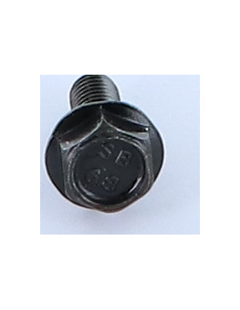 1 x Metallschrauben Sechskantkopf M6x16 Mit...