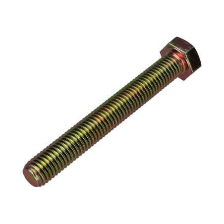 1 x Metallschrauben Sechskantkopf M12x90 Klasse 8.8 Dichromat