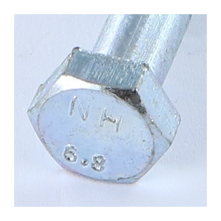 1 x Schrauben mit teilgewinde Sechskantkopf M8X40 Klasse 6.8 Verzinkt Schraubensicherung