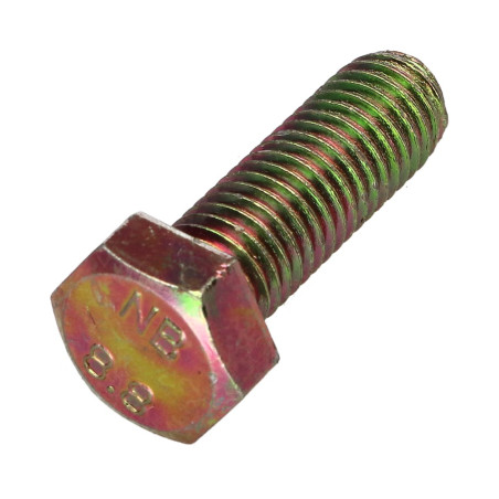 1 x Metallschrauben Sechskantkopf M14x30 Klasse 8.8 Dichromat