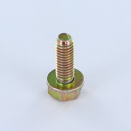 1 x Metallschrauben Gehämmerter Sechskantkopf M6X18 Mit Scheiben/Unterlegscheibe Dichromat