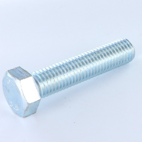 1 x Metallschrauben Sechskantkopf M18X80 Klasse 8.8 Verzinkt