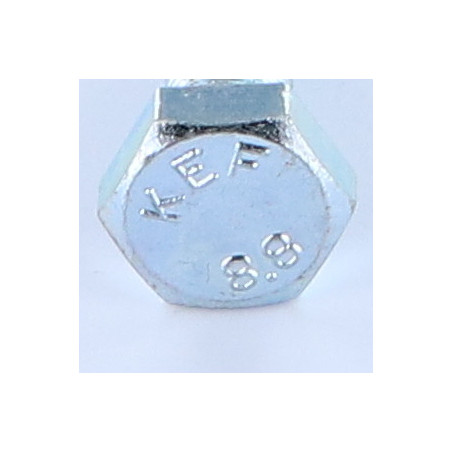 1 x Metallschrauben Sechskantkopf M14x30 Gesamtgewinde Klasse 8.8 Feingewinde gewinde 150 Verzinkt