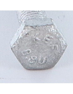 Metallschrauben Sechskantkopf M14x30 Klasse 10.9 Rohstahl 2