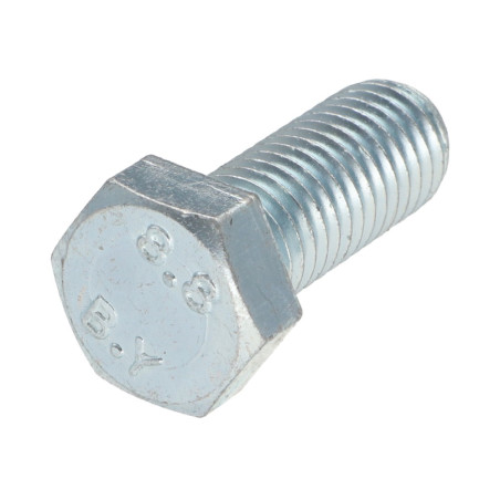 1 x Metallschrauben Sechskantkopf M12x40 Klasse 8.8 Verzinkt