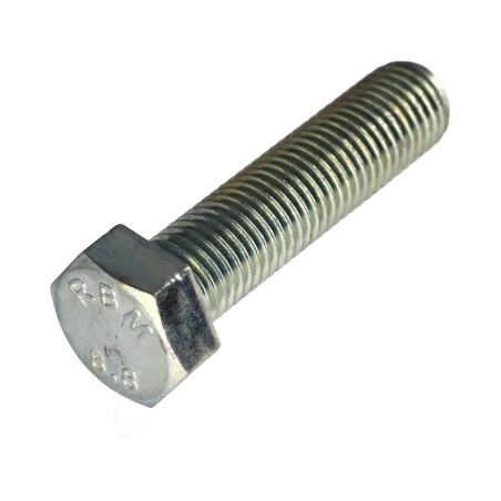 1 x Metallschrauben Sechskantkopf M18X80 Klasse 8.8 Verzinkt