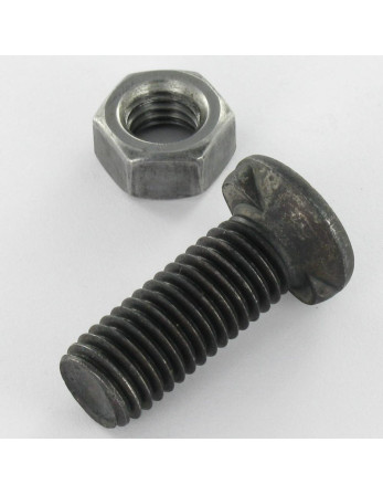 1 x Pflugschraube Senkkopfschraube M12x50 2...