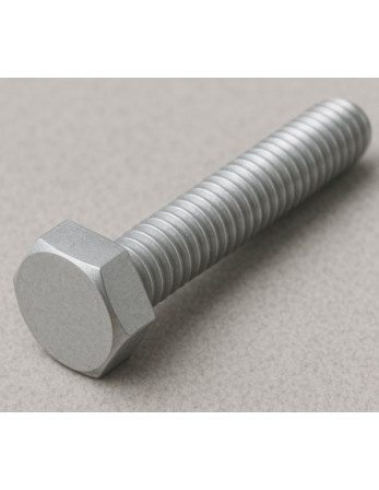 1 x Metallschrauben Sechskantkopf M6x25 Aluminium