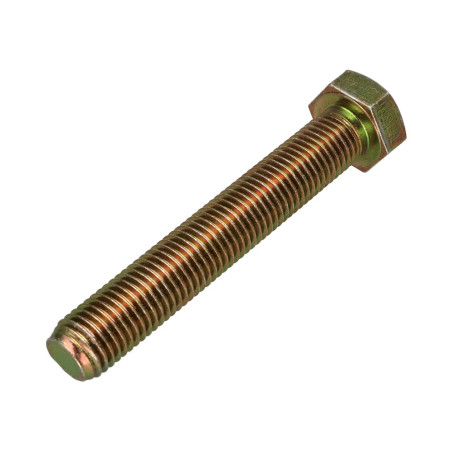 1 x Metallschrauben Sechskantkopf M16x100 Klasse 8.8 Dichromat 200 Stunden Salzprühnebel ohne Rotrost
