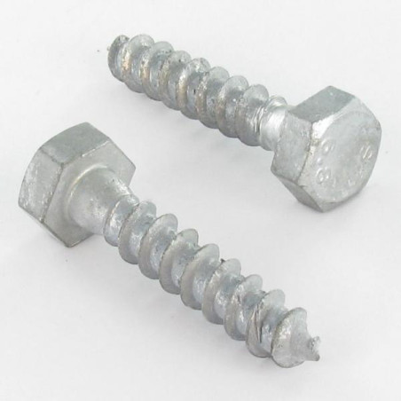 1 x Schlüsselschrauben 16x90 Hohe Korrosionsbeständigkeit Stahl feuerverzinkt
