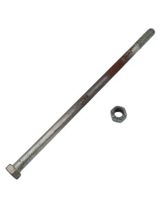 Kopfschraube (mit Mutter) Sechskantkopf M20X450 Stahl