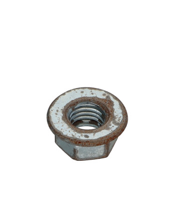 1 x Mutter Kreuzschlitz Glatt M12 Klasse 8 Rost