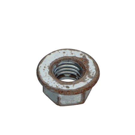 1 x Mutter Kreuzschlitz Glatt M12 Klasse 8 Rost