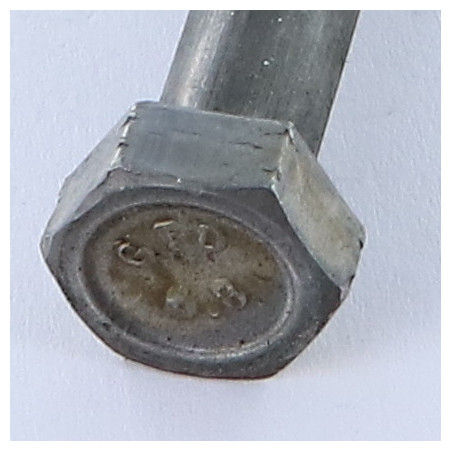 1 x Schrauben mit teilgewinde Sechskantkopf M8X60 Klasse 6.8 Rohstahl