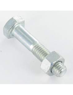 Kopfschraube (mit Mutter) Sechskantkopf M10x30 Klasse 8.8...