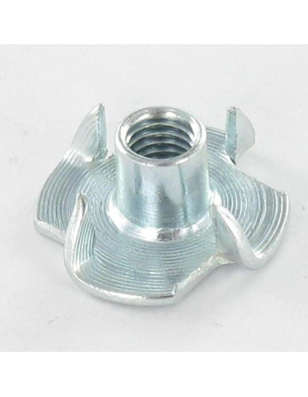 1 x Einschlagmuttern M8 Hoch 12 KLAUE:H9 Verzinkt