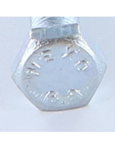 Metallschrauben Sechskantkopf M10x16 Klasse 8.8 Verzinkt 2