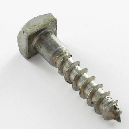 1 x Schlüsselschrauben 7x35 Kopf Viereckig 11x11x5 Rohstahl