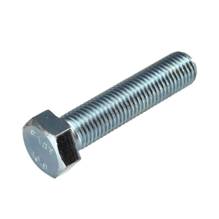 1 x Metallschrauben Sechskantkopf M16X50 Klasse 10.9 Verzinkt