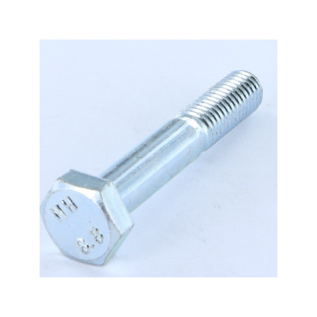 1 x Schrauben mit teilgewinde Sechskantkopf M10X80 Klasse 8.8 Verzinkt CR3 48 hbs ohne Rotrost