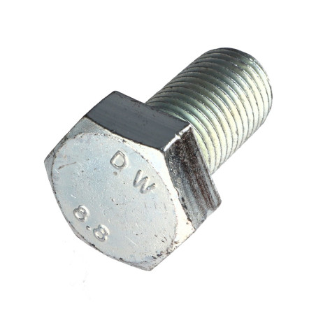 1 x Metallschrauben Sechskantkopf M27X50 Klasse 8.8 Verzinkt