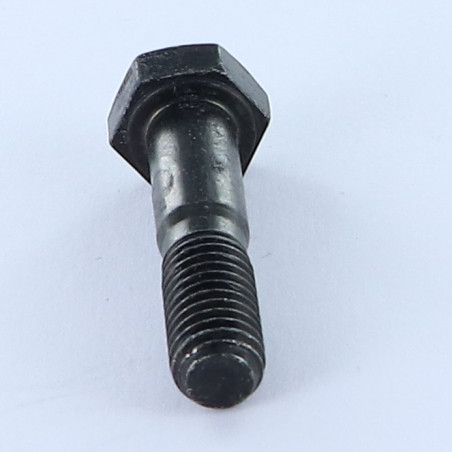 1 x Schrauben mit teilgewinde Sechskantkopf M8X35 Mit Gewinde 15 Klasse 8.8 Stahl schwarz verzinkt