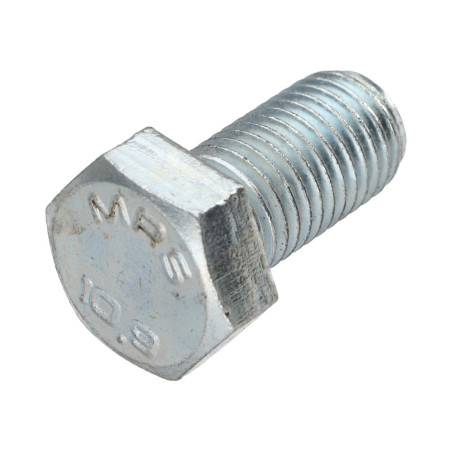 1 x Metallschrauben Sechskantkopf M16X30 Klasse 10.9 Verzinkt