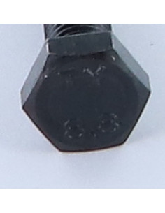 Metallschrauben Sechskantkopf M10x50 Klasse 8.8 Rohstahl 2