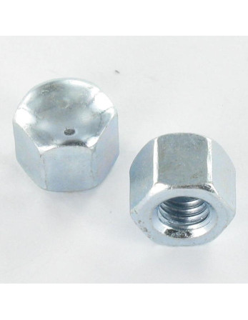 1 x Hutmutter RUNTER M6 DIN 917 Verzinkt