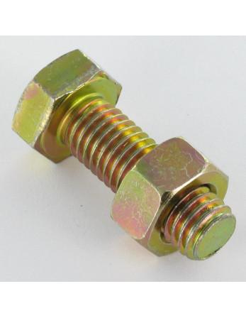 1 x Kopfschraube (mit Mutter) M8x25 Klasse 6.8...