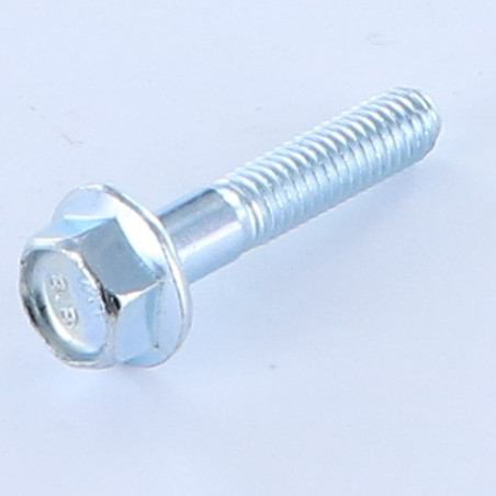 1 x Metallschrauben Sechskantkopf M6X30 Mit Gewinde 18 Teilgewinde Kreuzschlitz mit gezahntem Flansch Klasse 8.8 Verzinkt