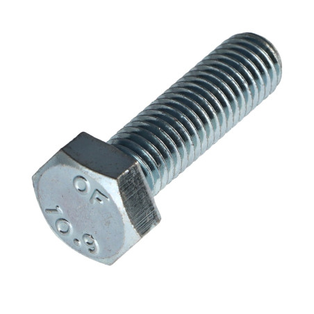 1 x Metallschrauben Sechskantkopf M8X40 Klasse 10.9 Verzinkt