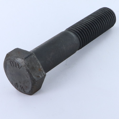 1 x Schrauben mit teilgewinde Sechskantkopf M10X80 Klasse 8.8 Rohstahl