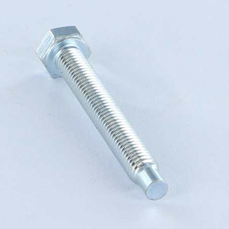 1 x Metallschrauben Sechskantkopf M5x38,5 Schraubenspitze Spitze langer Verzinkt Klasse 6.8