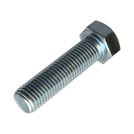 1 x Metallschrauben Sechskantkopf M24X90 Klasse 8.8 Verzinkt