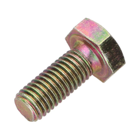 1 x Metallschrauben Sechskantkopf M10x25 Klasse 8.8 Dichromat