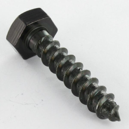 1 x Schlüsselschrauben 8x40 Stahl schwarz verzinkt