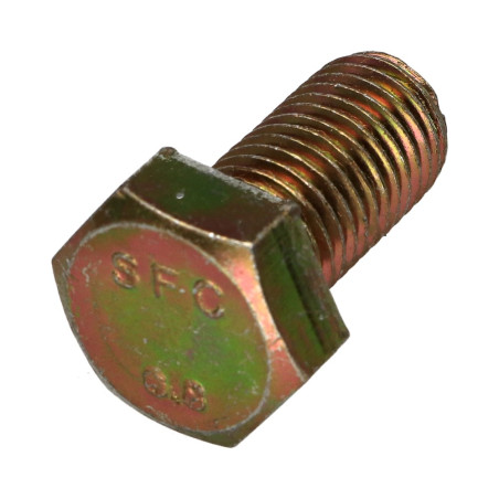 1 x Metallschrauben Sechskantkopf M16X30 Klasse 8.8 Dichromat