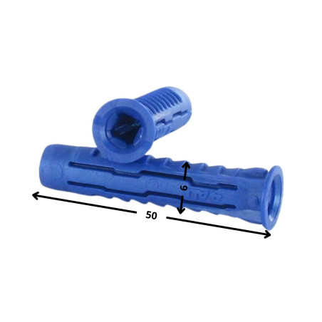1 x Dübel Nylon 6X50 4ALL RAWLPLUG