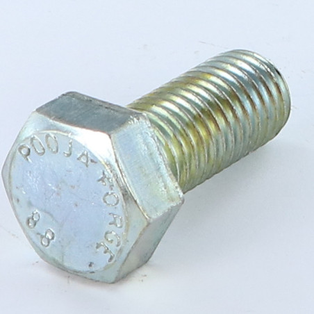 1 x Metallschrauben Sechskantkopf M20X45 Klasse 8.8 Verzinkt