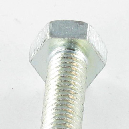 1 x Metallschrauben Sechskantkopf + Schraubenschlüssel 4 M6x35 Verzinkt