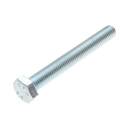 1 x Metallschrauben Sechskantkopf M16X80 Klasse 6.8 Verzinkt