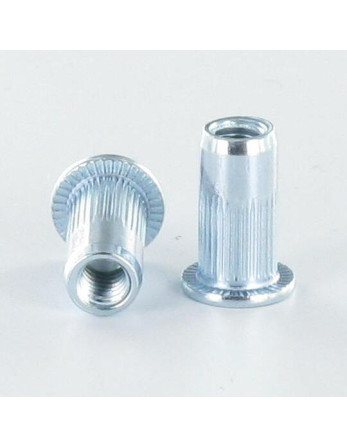 1 x Muttern Nieten Flachkopf M12x23 ACPC40...