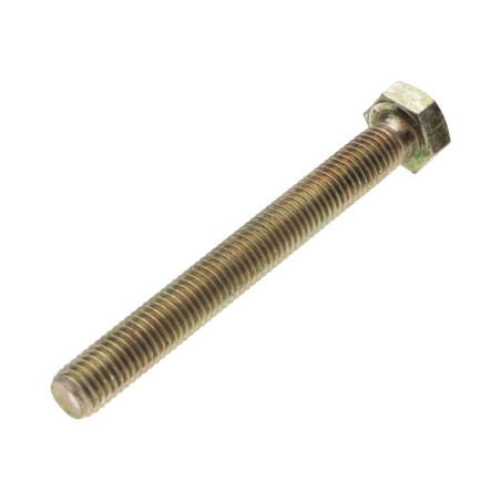 1 x Metallschrauben Sechskantkopf M8X80 Klasse 6.8 Dichromat