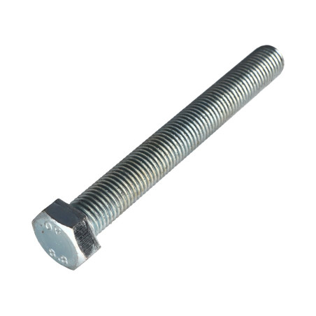 1 x Metallschrauben Sechskantkopf M20X130 Mit Gewinde 130 Klasse 8.8 Verzinkt