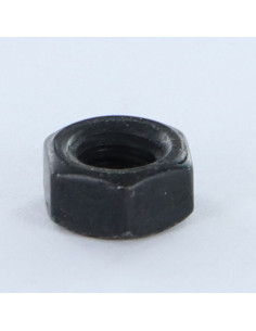 Sechskantmutter M6 Klasse 8 Stahl verzinkt Nickel schwarz...
